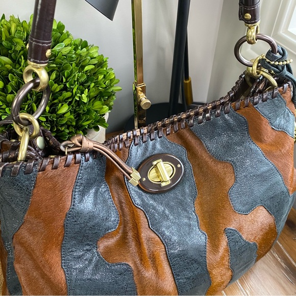 Coach RARE Limited Edition Hampton Calfhair Hair-calf XL Hobo - Picture 3 of 17